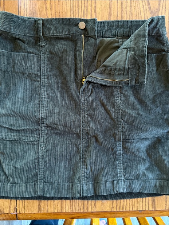 Old Navy Dresses & Skirts - Old Navy Dark Green Corduroy Mini Skirt